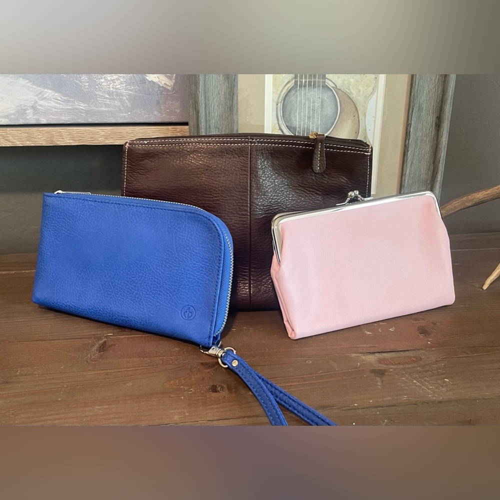 Wallet Pouch Wristlet (set of 3)